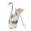 2 Sets Cake Snack Fruit Forks For Household Use 1