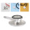 Diaphragme Embouts Stéthoscope Métal Argenté 10