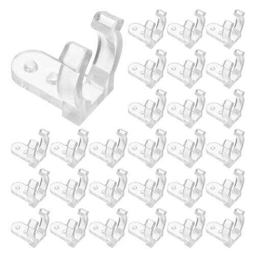 100 Pcs Rope Light Clips For Christmas Outdoor String Lights