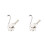 2 Sets Cake Snack Fruit Forks For Household Use 5