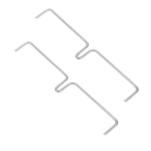 4Pcs Silver Iron Stirring Rods for Popcorn Maker Machine Heavy Duty 1