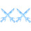 4 Pcs Kids Inflatable Cartoon Shark Swords Playthings 4