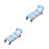 2 Pièces Banc Miniature Pour Maison De Et Décoration De Noël 8