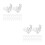 100 Pcs Rope Light Clips For Christmas Outdoor String Lights 8