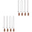 8Pcs Durable Wood Pull Chains Vintage Style for Ceiling Fan and Lamp 5