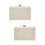 2Pcs Cotton Swab Storage Box 2-Compartment Pad Container 7