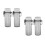 4Pcs Black Waterproof Lighter Sleeve Protective Case for Outdoor Use 9