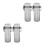 4Pcs Black Waterproof Lighter Sleeve Protective Case for Outdoor Use 7