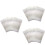 300Pcs Lightweight White Tea Filter Bags Drawstring Non-Woven Storage 5