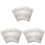 300Pcs Lightweight White Tea Filter Bags Drawstring Non-Woven Storage 2