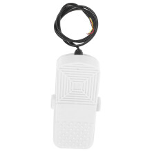 3Pcs Ceramic Forming Machine Foot Pedals ABS Control Switch Light Grey