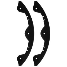 9 Pcs Snowboard Edge Guard Arc Shaped Deck Bumper For Ski Protection