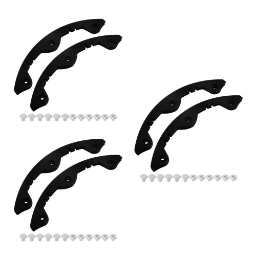 9 Pcs Snowboard Edge Guard Arc Shaped Deck Bumper For Ski Protection 2