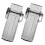4Pcs Black Waterproof Lighter Sleeve Protective Case for Outdoor Use 2