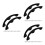 9 Pcs Snowboard Edge Guard Arc Shaped Deck Bumper For Ski Protection 5