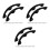 9 Pcs Snowboard Edge Guard Arc Shaped Deck Bumper For Ski Protection 7