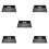 5pcs Projector Bracket Aluminum Wall-Mounted Projector Stand 6