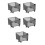 5 Sets Diy Miniature Fence Building Blocks For Micro Landscape Scenes 7