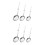 6Pcs Stainless Steel Kitchen Mesh Strainers Fine Filter Skimmer Spoons 4