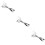3Pièces Pinces Multiusage Acier Inoxydable Cuisine Argenté 7