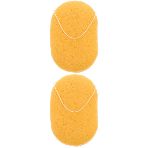 2 Pcs Face Wash Pva Sponge Facial 2