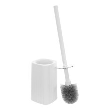 Toilet Brush And Holder: Wall Mounted Compact Toilet Brush Set for Bathroom Deep Cleaning Suitable for Rv Trailers & Bathroom