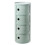 Modern Round Nightstand with Drawers and Sliding Door, Stackable Bedside Table for Bedroom 1