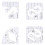 4PCS Acrylic Quilting Ruler Template Set for Precise Fabric Cutting and Patchwork Splicing 1
