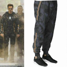 (3XL,Camouflage)Marvel Avengers Infinity War Tony Stark Iron Man Costume Cosplay Camo Sweatpants Men Adult Camouflage Sports Trousers Jogging Bottoms