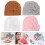 16Pièces Bonnets Bébé - Coton Confortable Nœud Style Adorable 9