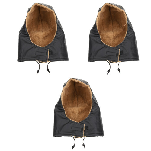 3 Pièces Doublure Thermique Pour Casque De Hiver 2