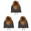 3 Pièces Doublure Thermique Pour Casque De Hiver 2