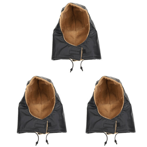 3 Pièces Doublure Thermique Pour Casque De Hiver 1