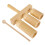 1 Set Instrument De Percussion En Bois Guiro Baguette 1