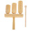 1 Set Instrument De Percussion En Bois Guiro Baguette 7