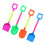 4Pcs Mini Sand Plastic Spade Beach Toys For Kids 1