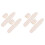 4 Pcs Pulverizer Sewing Machine Plastic White Sewing Tools 2