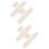 4 Pcs Pulverizer Sewing Machine Plastic White Sewing Tools 7