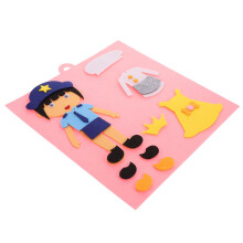 4 Pièces Jeu Éducatif Motricité Fine Puzzle À Habiller Pour Tout-Petits