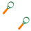 2Pcs Portable Magnifying Glass For Children Learning And Exploration 6