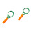 2Pcs Portable Magnifying Glass For Children Learning And Exploration 4