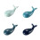 8Pcs Whale Design Ceramic Chopstick Rest Holder Table Utensils Stand 6
