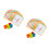 2 Sets Kids Color Matching Sorting Cup Creative Fun Learning Toy 7