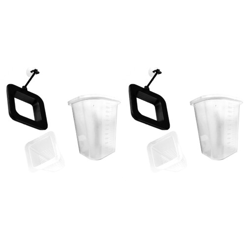 2Pcs Fish Feeding Ring Station Floating Food Buoyancy Cup 1