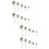 2 Count Artificial Palm Plants Micro Landscape Ornament 7