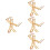 8 Sets Bamboo Puppet Toy Diy Kit For Children 7