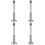 4pcs Eyelet Grommets Punch Tool For Shoe Craft Work Tools For Crafting 5