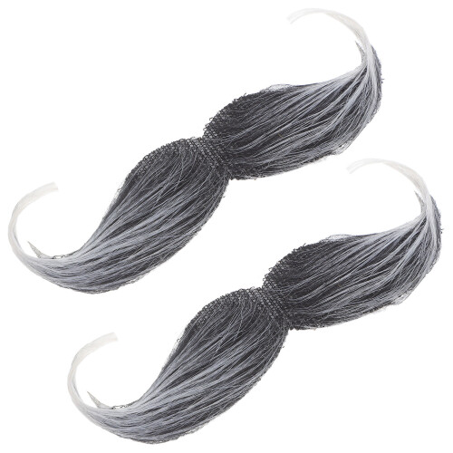 20 Pcs Fake Mustache Realistic Artificial Beard For Halloween Party