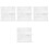 4Sets Lightweight White ABS Pegboard Storage Shelf Wall Organizer 3