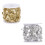 4Rolls Golden Decorative Beads Chain DIY Hanging Pendant for Xmas Tree 1